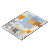 Abstract patroonontwerp notitieboek (Linkerzijde)