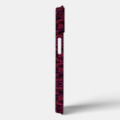 Abstract patroonontwerp vierkantsriem Case-Mate iPhone case (Achterkant / Rechts)