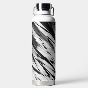 Abstract Pattern B&W - Thor Waterfles