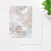 Abstract Pattern Earring Business Cards Visitekaartje (Bureau)