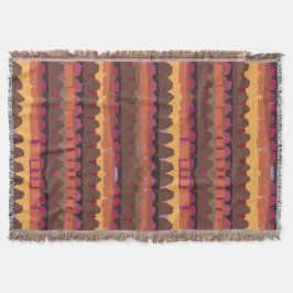 Abstract pattern seamless botanical 4 deken