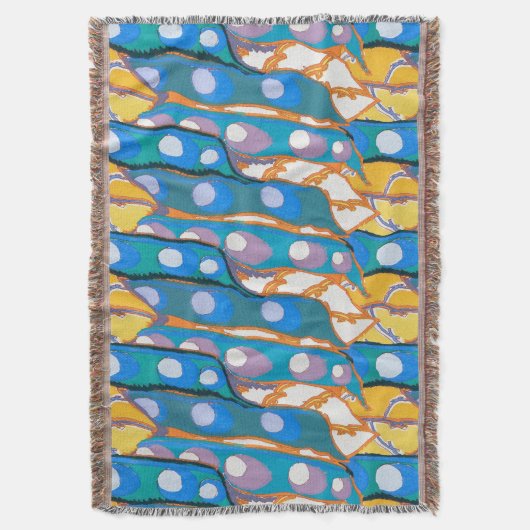 Abstract pattern seamless illustration 2 deken (Voorkant Verticaal)