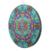 Abstract Patterns 26 Dart Board Dartbord (Voorkant Rechts)