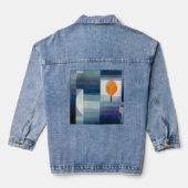 Abstract, Paul Klee Denim Jacket (Achterkant)
