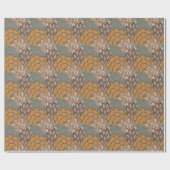 Abstract Peacock Feather Pattern Cadeaupapier (Vlak)