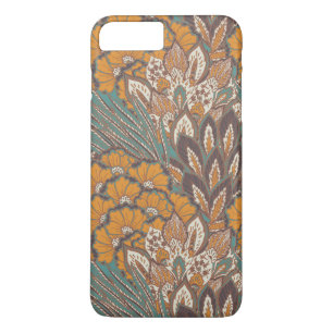 Abstract Peacock Feather Pattern iPhone 8 Plus / 7 Plus Hoesje