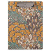 Abstract Peacock Feather Pattern Klembord (Voorkant)