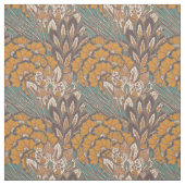 Abstract Peacock Feather Pattern Stof (Swatch)