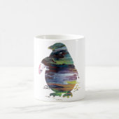 Abstract Penguin-silhouet Koffiemok (Center)