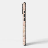 Abstract penseelstreekpatroon Case-Mate iPhone case (Achterkant / Links)