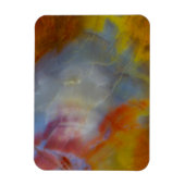 Abstract Petrified Wood close-up Magneet (Verticaal)