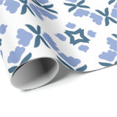 Abstract petroleumepatroon cadeaupapier (Rol Hoek)