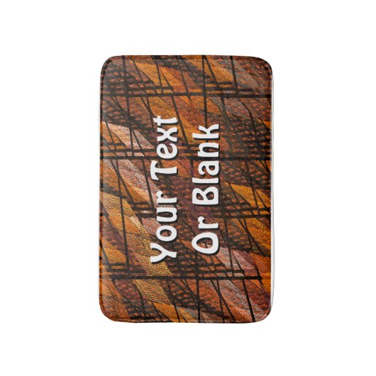 Abstract piekgetal 1 badmat (Voorkant Verticaal)