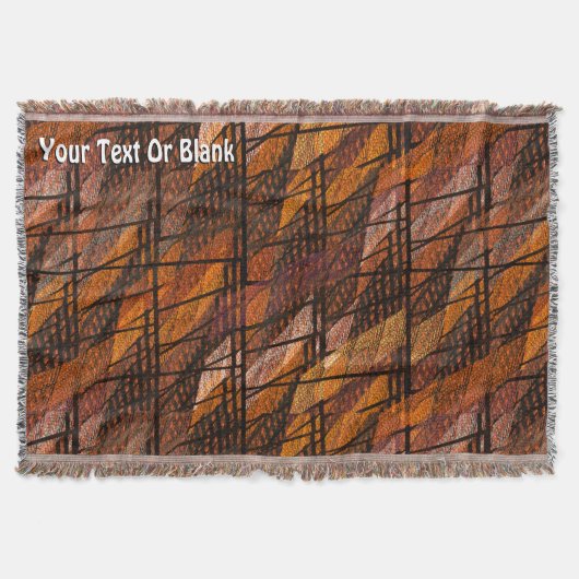 Abstract piekgetal 1 deken (Voorkant)