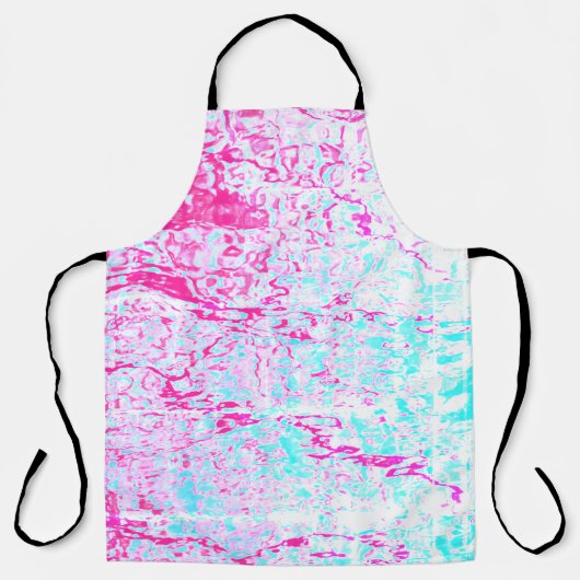 Abstract Pink & Blue Schort (Voorkant)