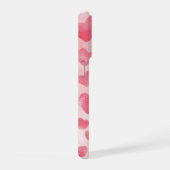 Abstract Pink Hearts Background Love Phone Case iPhone Hoesje (Rechterkant)