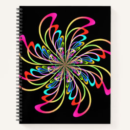 abstract pinrad notitieboek