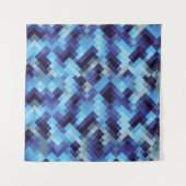 abstract pixelpatroon achtergrondpixel, abstract; wandkleed (Voorkant (horizontaal))