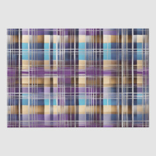 abstract plaid tissue tissuepapier
