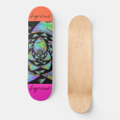 Abstract Plant Design Skateboard (Voorkant)