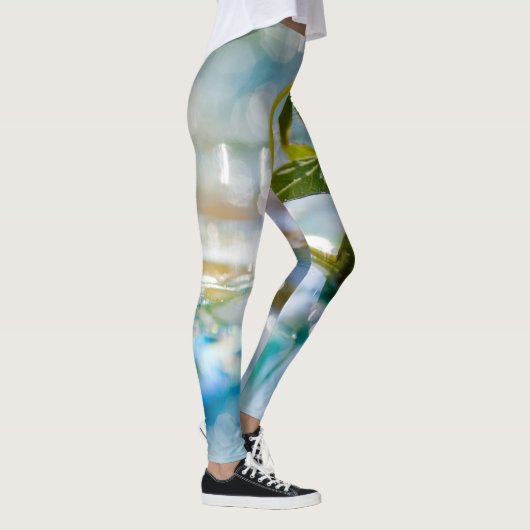 Abstract Plant Water Leggings (Rechts)