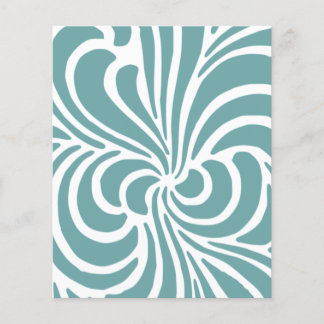 Abstract platform voor vloeiende Natuur