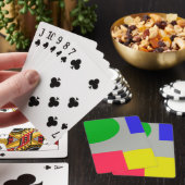 Abstract Pokerkaarten (Insitu)