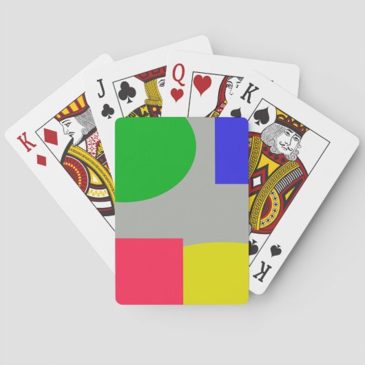 Abstract Pokerkaarten (Achterkant)