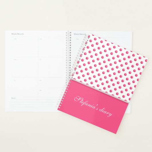 Abstract Polka Dots Modern Design. Planner (Display)