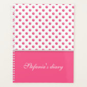 Abstract Polka Dots Modern Design. Planner (Voorkant)