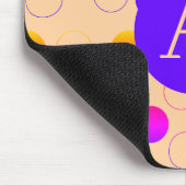 Abstract Polka Dots Pattern Muismat (Hoek)