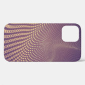 Abstract polygonal space low poly dark background  Case-Mate iPhone case (Achterkant (horizontaal))