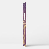 Abstract polygonal space low poly dark background  Case-Mate iPhone case (Achterkant / Rechts)