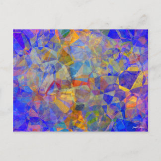 Abstract polygons 36 briefkaart