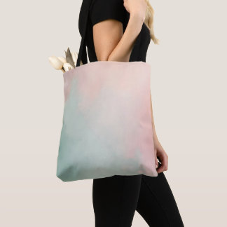 Abstract Populaire Blush Roze Mint Collectie Draagtas