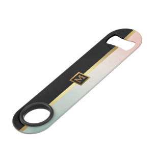 Abstract Populaire Blush Roze Mint Collectie Speed Flessenopener