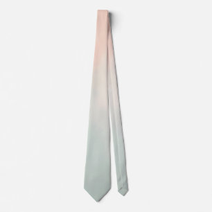 Abstract Populaire Blush Roze Mint Collectie Stropdas