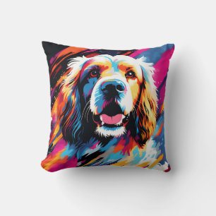 Abstract portret Cocker Spaniel Kussen