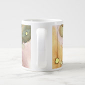 Abstract portret en vrouw jumbo beker (Achterkant)