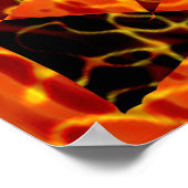 Abstract portret poster (Hoek)