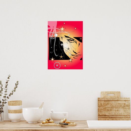 Abstract Poster (Keuken)