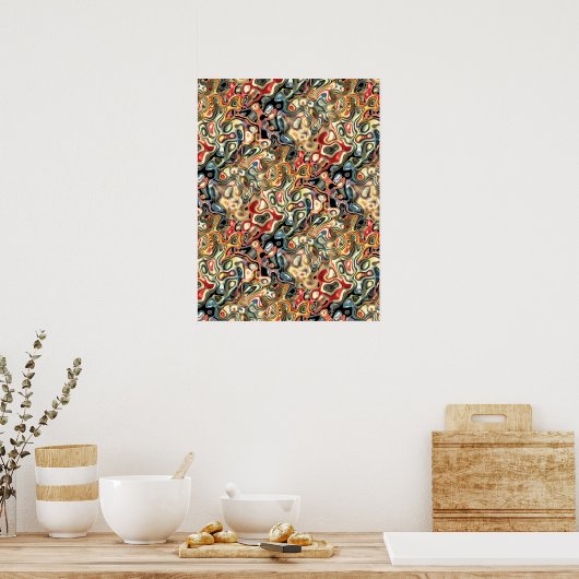 Abstract Poster (Keuken)