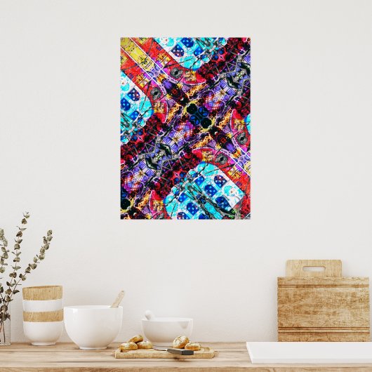 Abstract Poster (Keuken)