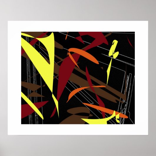 Abstract Poster (Voorkant)