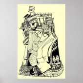 abstract poster (Voorkant)