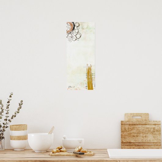 abstract poster (Keuken)