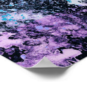 Abstract poster, bevroren poster (Hoek)