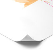 Abstract Poster voor expressionisme Digitale Kunst (Hoek)