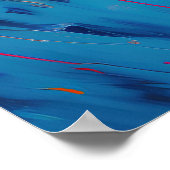 Abstract Poster voor Fireworks, BrightStor (Hoek)