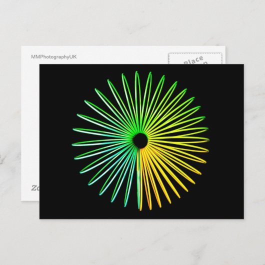 Abstract Psychedelic Optical Illusion Briefkaart (Voorkant / Achterkant)